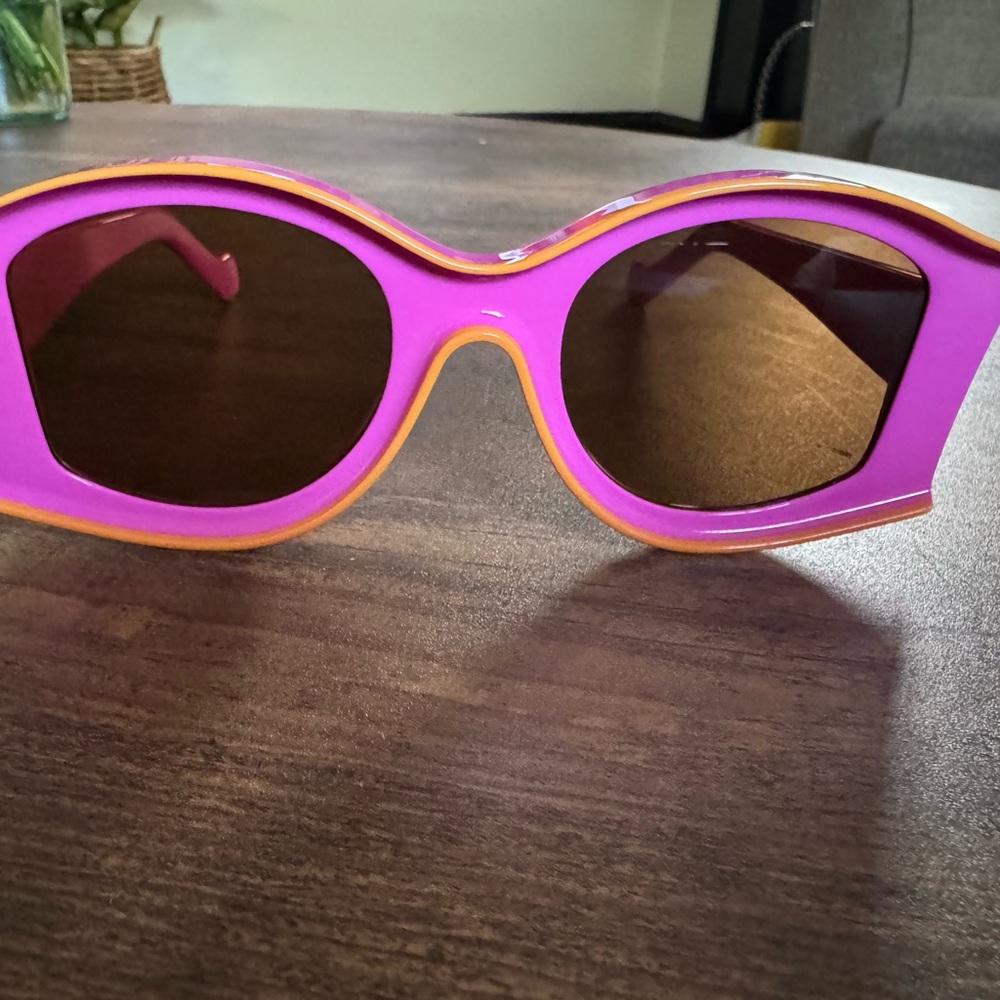 Loewe Pink and Orange Sunglasses